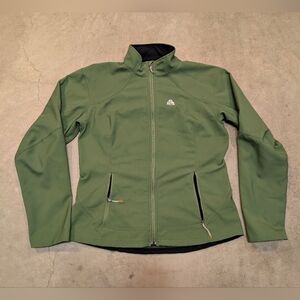 VTG Nike ACG Women's M Green Full Zip Shell